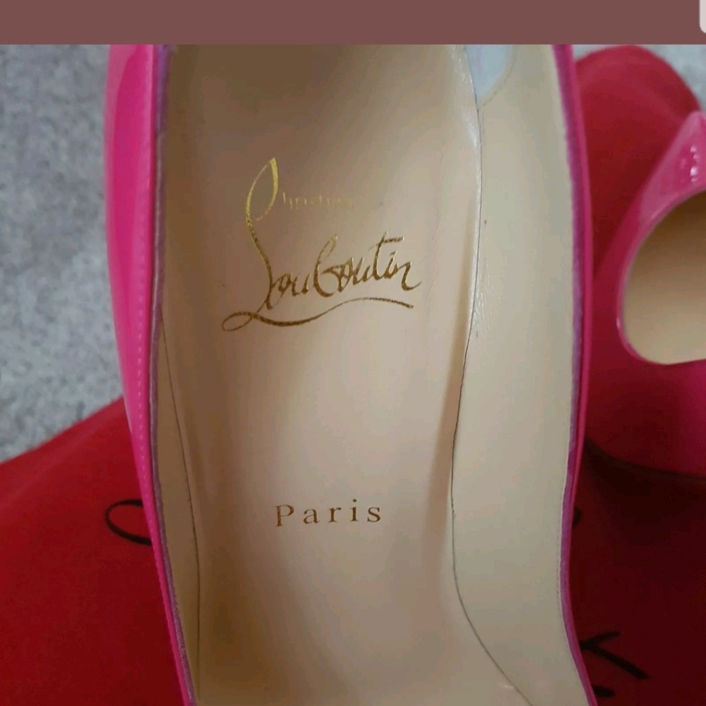 Christian Louboutin Pigalles Follies 100 Pinky36.5 - Picture 3 of 8